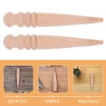 thumbnail image 3 of Homoyoyo 2Pcs Wooden Handheld Seed Dispenser Beige for Garden Use Efficient Uniform Seed Distribution, 3 of 8