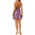 thumbnail image 3 of INSPIRE CHIC Women's Sleeveless Pajamas Round Neck Sleepwear Heart Print Lounge Camisole Mini Nightgowns S Purple, 3 of 6