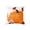A, variant on 2pcs Plush 3D Fall Pumpkin Maple leaf Throw Pillows Covers,Thanksgiving Halloween Fall Decor,Fall Pillow Covers for Home Sofa Couch Bed