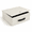 WHITE KEY LOCK-X-Large, variant on X-Large Black Dual Lock Fire Resistant Document Storage Safe Box