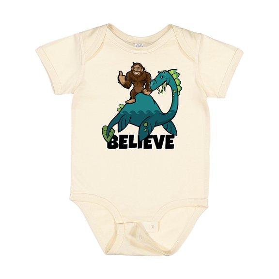 Inktastic Believe Boys or Girls Baby Bodysuit