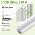 thumbnail image 5 of 24" x 80" Interior Morden Recessed 3 Paneled Prehung Door Solid Manufactured Wood Primed Bedroom Door, 5 of 8