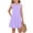 #A03-Light Purple, variant on XADYUY Girls Beach Dress Casual A-Line Sleeveless Midi Dress Cute Flare Crew Neck Swing Sundresses with Pockets for 4-14t Kids,Wine,11-12Years