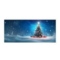 thumbnail image 1 of Banderín Azul De Garaje Con Diseño Navideño, 1 of 3