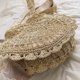 thumbnail image 2 of Bolsa De Hombro Summer Lady Circle Beach Bag Bolso de hombro tejido informal para fiestas navideñas (Beige) Likrtyny Para Estrenar, 2 of 9