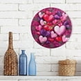 thumbnail image 7 of GZHJMY Valentine's Day Heart Wall Clock, Silent Non Ticking Battery Operated Round Clock for Kitchen Office School Home Decorative, 7 of 7