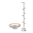 thumbnail image 5 of Aonejewelry 1.00 Carat Natural IGI Certified Diamond Engagement Weddding Ring For Woman Crafted In 18K Solid Rose White Yellow Gold (I-J/I2-I3), 5 of 7