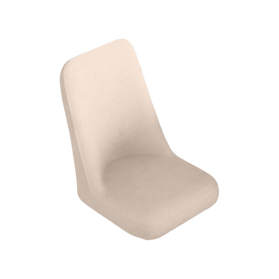 HOARBOEG Stretch Dining Chair Covers Cat Scratch Proof, Pet Friendly Elastic Chair Slipcovers Washable Protector for Home Living Room, Khaki Universal Fit Chair Cover with Non-Slip Design