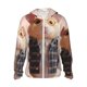 thumbnail image 1 of Balery Cute Mouse In Glasses Sudadera ligera de manga larga con capucha y protección solar UPF 50+ para hombre y mujer, ideal para pesca y running-X-Large, 1 of 7