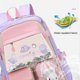 thumbnail image 1 of Bunny Backpack, Kawaii Bunny Backpack For Girls, Large Capacity Waterproof Bunny Backpack For School, 1 of 3