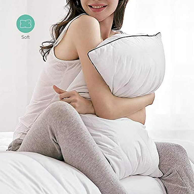  Celeep Bed Pillows (2 Pack) - Pillow Set Queen Size - Hotel  Quality Sleeping Pillows for Side, Stomach and Back Sleepers - Microfiber  Filling - Soft and Supportive (Queen) : Home & Kitchen