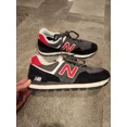 thumbnail image 2 of Mens 12 New Balance 574 Red And Black Casual Comfort Sneakers SKU - ML574DP2, 2 of 6
