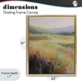 thumbnail image 4 of Stupell Industries Contemporary Green Valley View Gold Floating Frame Canvas Art, 25 x 31, by Svetlana Aleynikova, 4 of 8