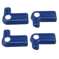 thumbnail image 1 of Unique Bargains 4 piezas de cubierta de manija de interruptor de extracción de techo rígido para Jeep Wrangler JK JKU 2007-2017 azul oscuro, 1 of 1