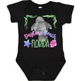 thumbnail image 3 of Inktastic Daytona Beach Florida Cute Swimming Manatee Boys or Girls Baby Bodysuit, 3 of 5