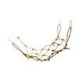 thumbnail image 2 of lionlar Bird Climbing Net Parrot Hanging Swing Rope Cage Perch Chewing Toys with Buckles 30cmx20cm, 2 of 9