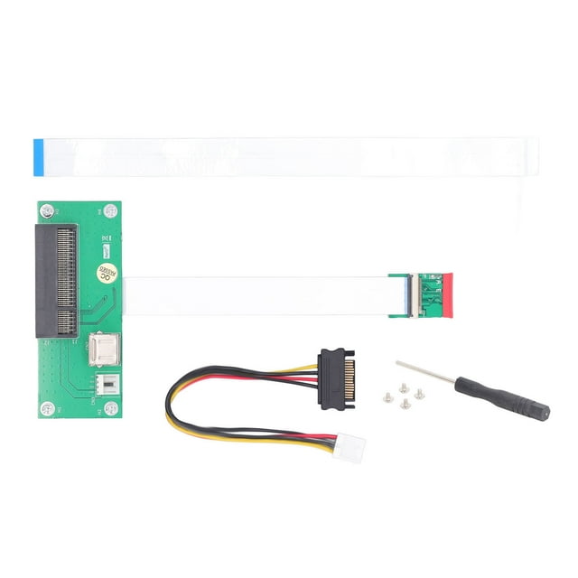 Tarjeta adaptadora USB NGFF M.2 Key A/E a PCIE Express 8X Adaptador PCB M.2 Key A/E a PCIE 8X USB2.0 con cable FPC de alta velocidad y almohadilla magnética