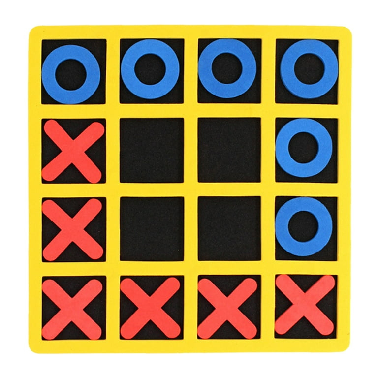 HeroNeo Board Games Tic Tac Toe Fun Family Games to Play in Box Strategy  Board Games for Families to Challenge Brain Games 