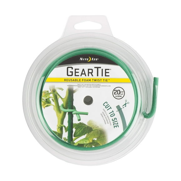 EcoFlex Rouleau de Lien de Jardin Réutilisable 20 Pieds en Mousse