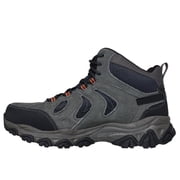 Skechers Work Mens Steel Toe High Top Lace Up Hiker Work Boot w/ Goodyear Rubber Outsole
