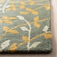 thumbnail image 2 of SAFAVIEH Soho Clara Floral Wool Area Rug, Grey/Multi, 2' x 3', 2 of 8
