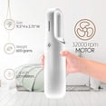 thumbnail image 4 of STARUMENT Aspiradora de mano portátil inalámbrica para polvo, pelo de mascotas, suciedad, hogar, interior del coche, ligera, fácil de usar, diseño compacto, batería recargable con cable USB-C, color, 4 of 5