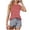 Pink, variant on Women's Solid Color Loose Knit Sleeveless Crew Neck Shirt Stretch Vest T Shirt All Bodysuit Women Women Tops Workout 1xl Tops for Women Shirt with Strings 3x Blouses Women Womens Training