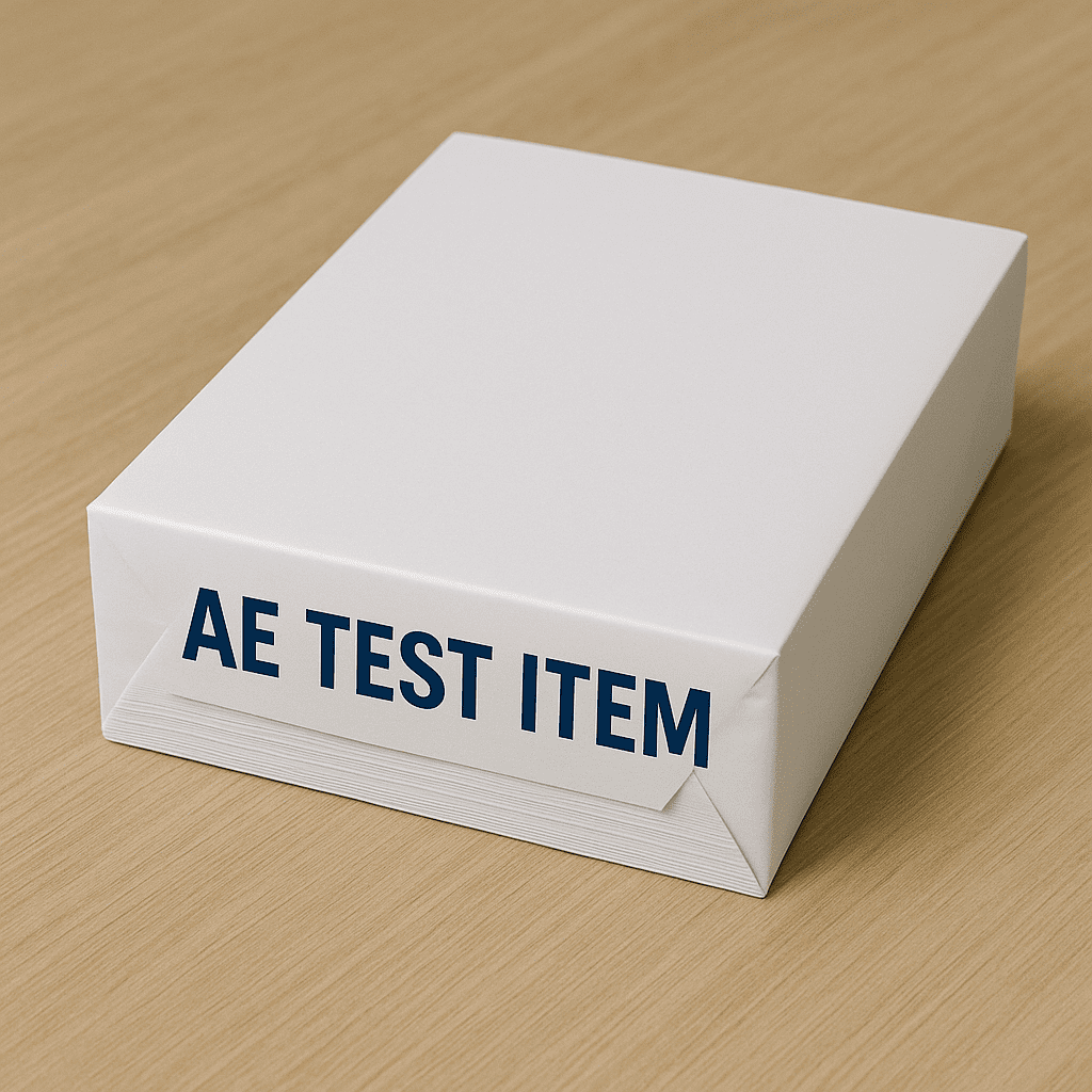(2 pack) AE TEST ITEM STATIONARY 2