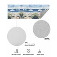 thumbnail image 6 of Summer Beach Front Door Mat Sun Umbrella Ship Watercolor Beach Chair Welcome Doormat Indoor Outdoor Entrance Floor Mat Non-Slip Washable Runner Rug for Front Porch Decor 24x71 Inch, 6 of 6