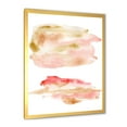 thumbnail image 2 of Designart 'Abstract Clouds Set With Pink Gold Beige and Red' Modern Framed Art Print, 2 of 4