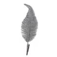thumbnail image 2 of 6Pcs Christmas Tree Decoration Clip On Fake Feather Glittery Baubles Ornament, 2 of 4