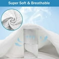 thumbnail image 3 of 100% Waterproof Mattress Protector Queen Size Bed Rayon Made from Bamboo Cover Breathable 3D Air Fabric Cooling Mattress Pad Cover Smooth Soft Noiseless Washable, 8''-21'' Deep, 3 of 9