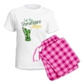 thumbnail image 5 of CafePress - Shenanigans Women's Light Pajamas - Women's Short Sleeve Print T-Shirt and Pants Light Cotton Pajama Set, 5 of 7