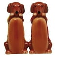 thumbnail image 1 of Weiner InchHot Inch Dog in Bun 3 Inch Ceramic Magnetic Salt and Pepper Shaker Set Fun Novelty Gift, 1 of 4