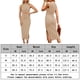 thumbnail image 2 of Vestidos de playa para mujer Vestido ajustado largo con cuello redondo fruncido con abertura (Camel XL) FLhrweasw Para estrenar, 2 of 6
