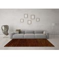 thumbnail image 3 of Ahgly Company Machine Washable Indoor Rectangle Abstract Yellow Modern Area Rugs, 6' x 9', 3 of 4