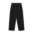 thumbnail image 6 of Ahabrexf Comfortable Pants for Women,Drawstring Elastic Linen Casual Cropped Solid Color Trousers, 6 of 9