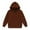 R182/Coffee, variant on Vividxx Hoodies For Girls Toddlers Long Sleeve Hooded Sweatshirts Solid Color Kids Pullovers Top Comfortable Everyday Wear Classic 3-4 Years