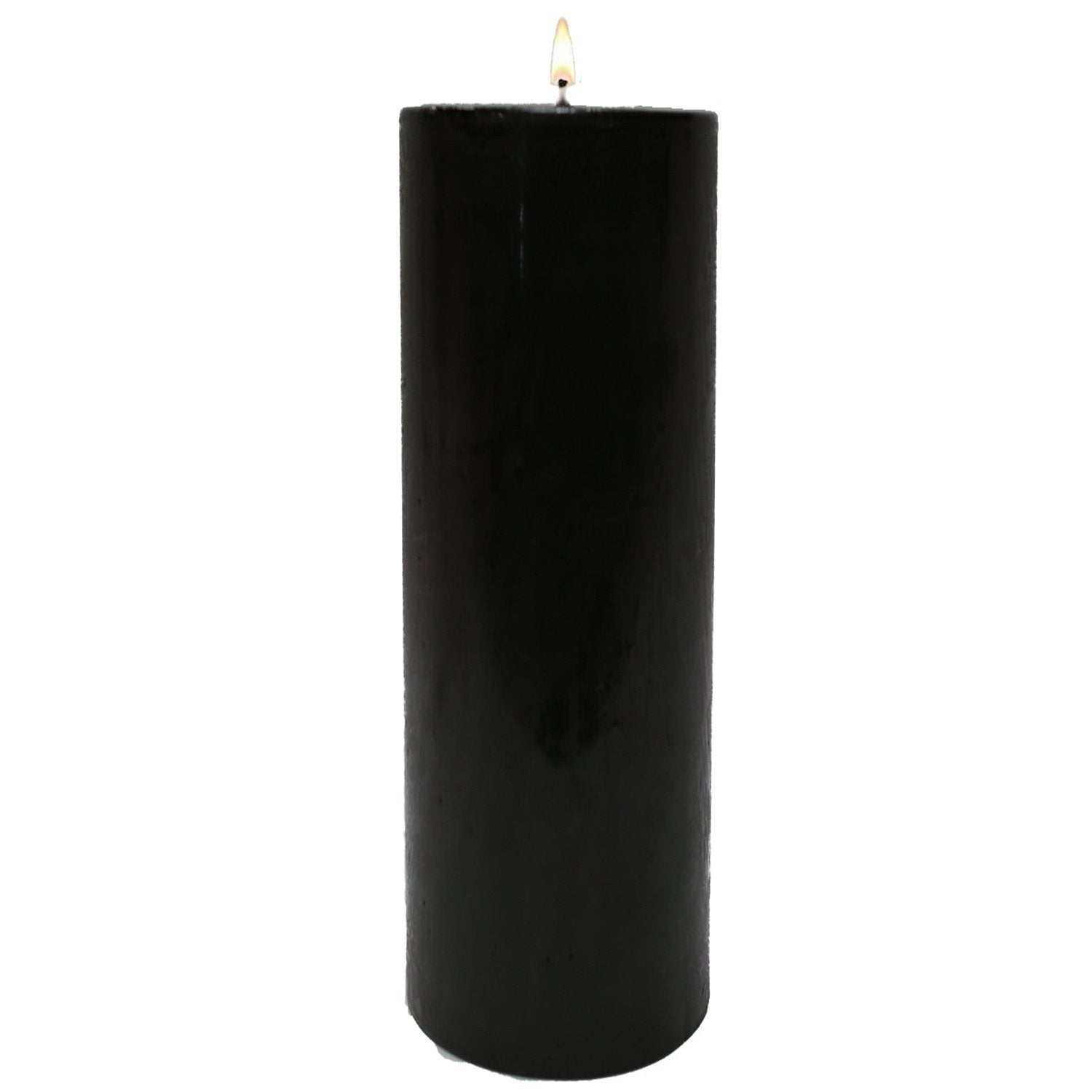 Black Pillar Candles