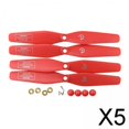 thumbnail image 1 of 5x4x Drone Hélices Para S20W S30W H301S T25 HS110D Drone Rojo, 1 of 8