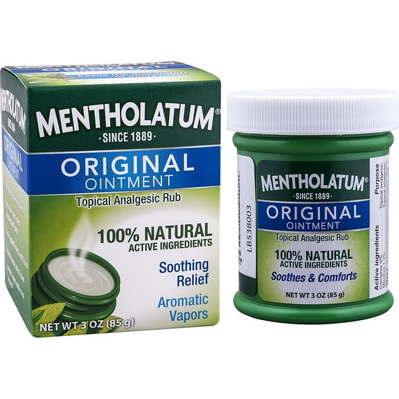 Mentholatum Ointment, 3 Ounce (Pack of 4)