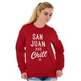thumbnail image 3 of San Juan Puerto Rico Chill Vintage Sweatshirt for Men or Women Brisco Brands 4X, 3 of 5