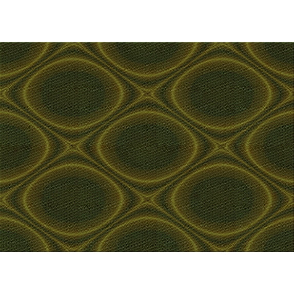 Ahgly Company Indoor Rectangle Patterned Black Bean Brown Area Rugs, 5' x 8'