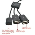thumbnail image 3 of NAIERHG 20 cm 3 in 1 Micro USB OTG Data Cable Adapter Converter Hub for Mobile Phone, 3 of 8