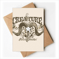 thumbnail image 1 of Animaux Antilope Créature Combinaison Modèle Cartes de Voeux Vous Êtes Invités Invitations, 1 of 3