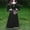 Black, variant on Women's Summer Dresses Women Medieval Dress Renaissance Fit Irregular Long Sleeve Cosplay Maxi Dress