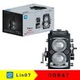 thumbnail image 4 of Lin07 Zhegao 00844-9 Simulation Retro Camera Creative Model Educational Assembled Building Blocks Toys, 4 of 7