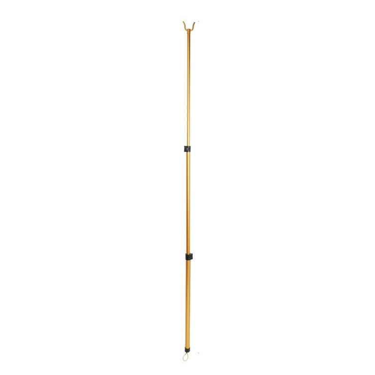 Pole Closet Clothes Hook Rod Reach Stick Retractable Clothing Clothesline  Reaching Hanger Reacher Adjustable Drying Prop 