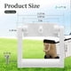 thumbnail image 3 of Replacement cooler handle kit compatible with Igloo 25-72 quart coolers, with screw-on, swing-up design for easy installation, 3 of 5
