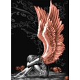 thumbnail image 1 of 30 x 40 cm, alas de ángel, pintura de diamantes, pintura de bordado de diamantes, lienzo, pintura 5d, niño, adulto, lote de diamantes de imitación, rompecabezas, dibujo, decoración de pared, dormitori, 1 of 5